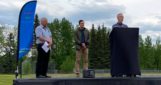 CGL and SMJV present $100,000 legacy donation to new Chetwynd Public Library