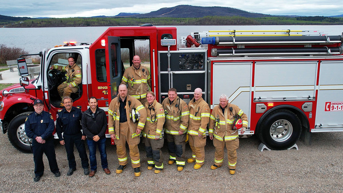 Fraser Lake Fire Truck Donation