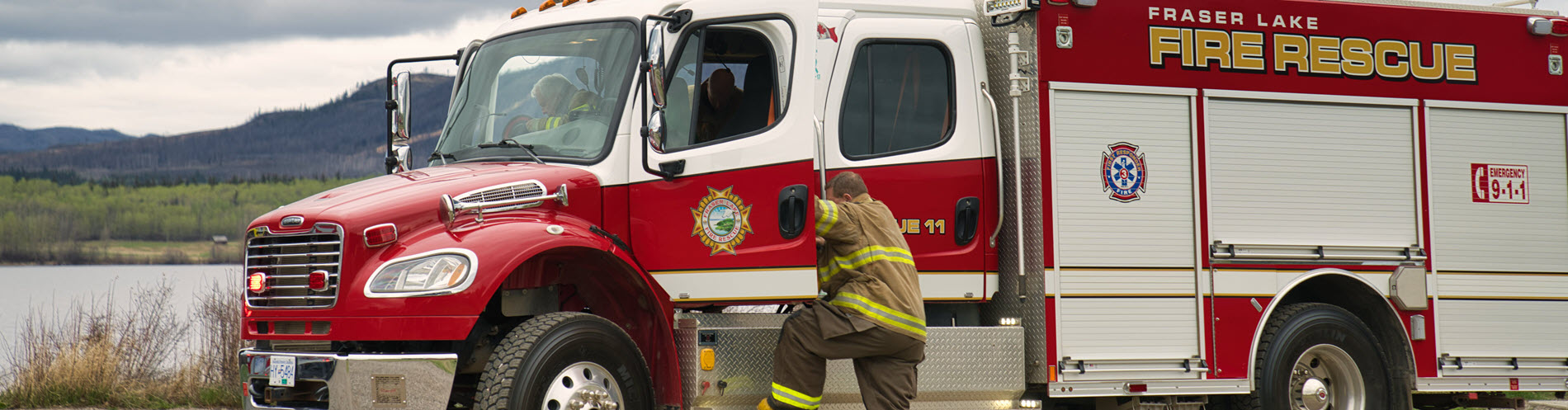 Fraser Lake Fire Truck