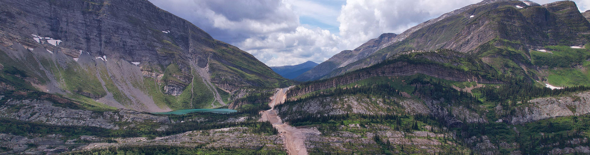 Coastal GasLink headwall 