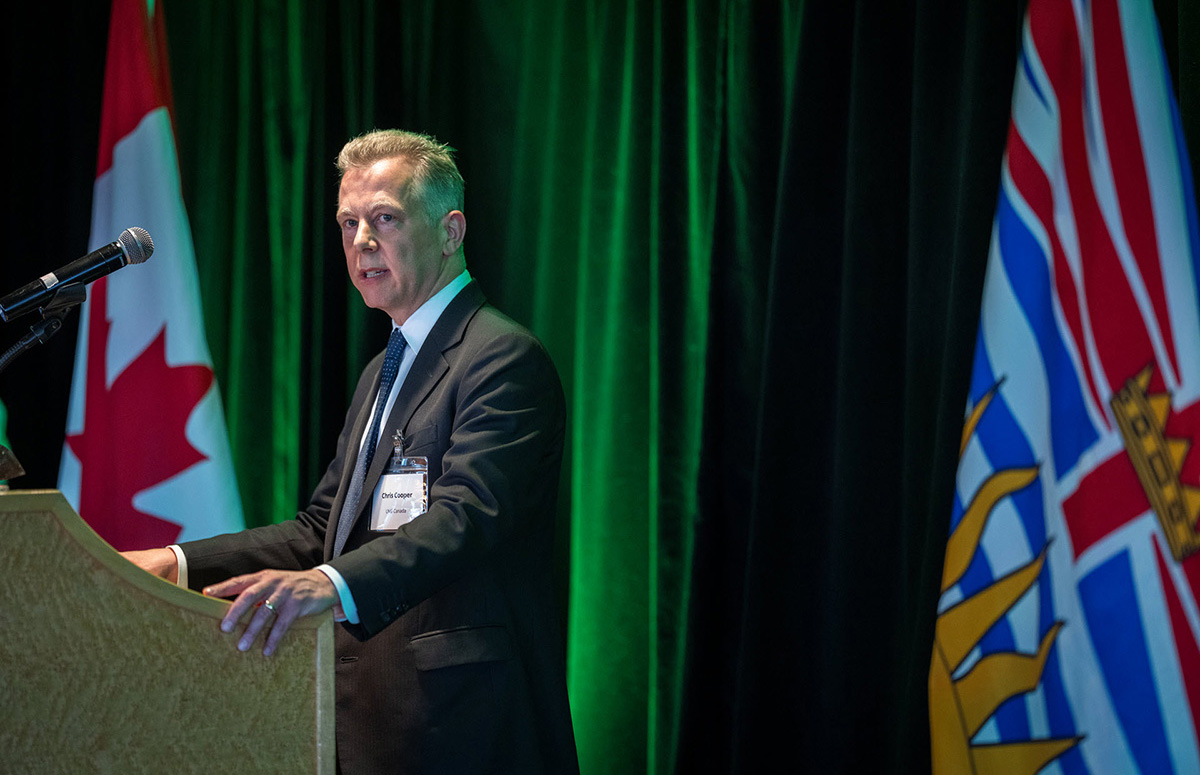 LNG Canada President and CEO, Chris Cooper